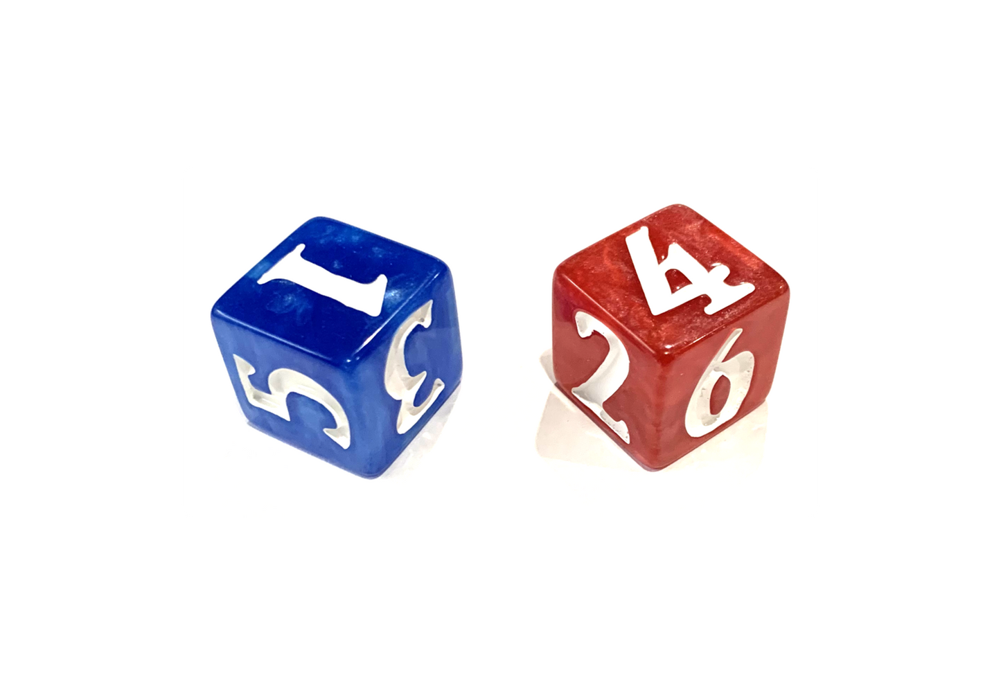 Valeria: Card Kingdoms Red & Blue Dice