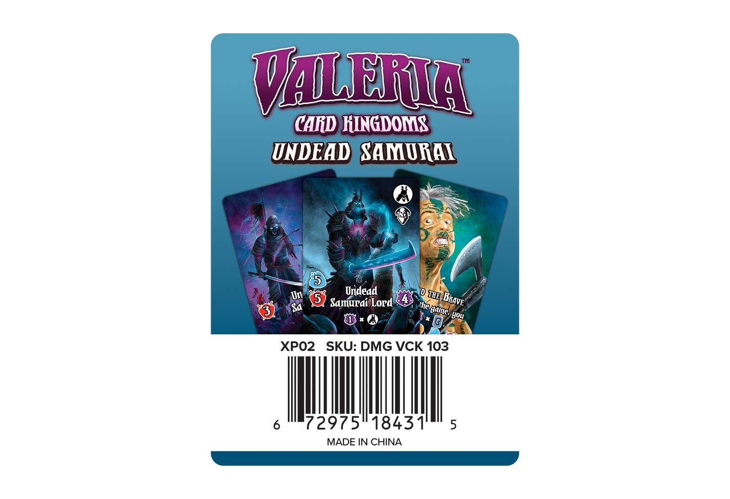 Valeria: Card Kingdoms Expansion Pack #02: Undead Samurai