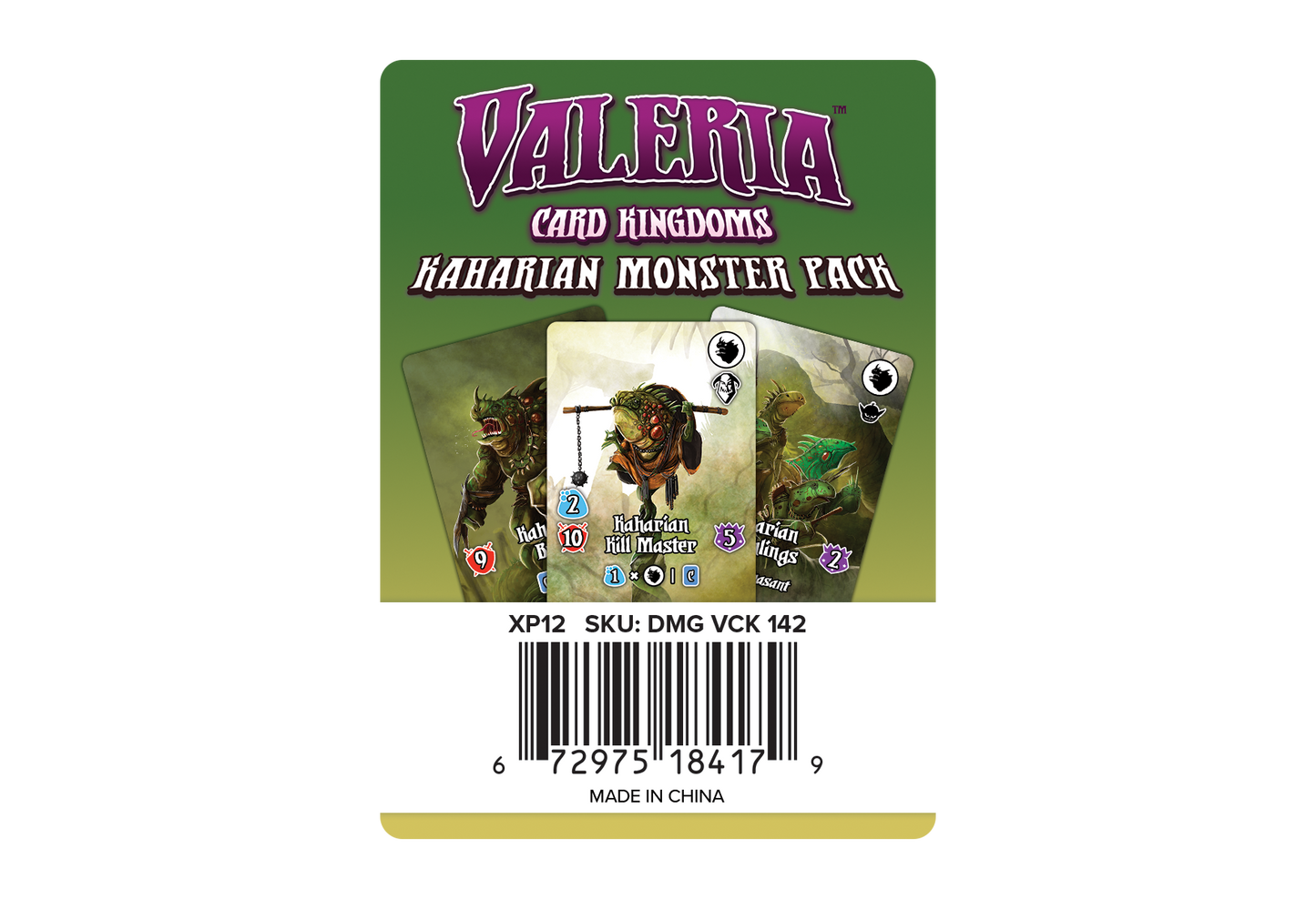 Valeria: Card Kingdoms Expansion Pack #12 Kaharian Monsters