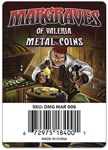 Margraves of Valeria: Metal Coins Pack
