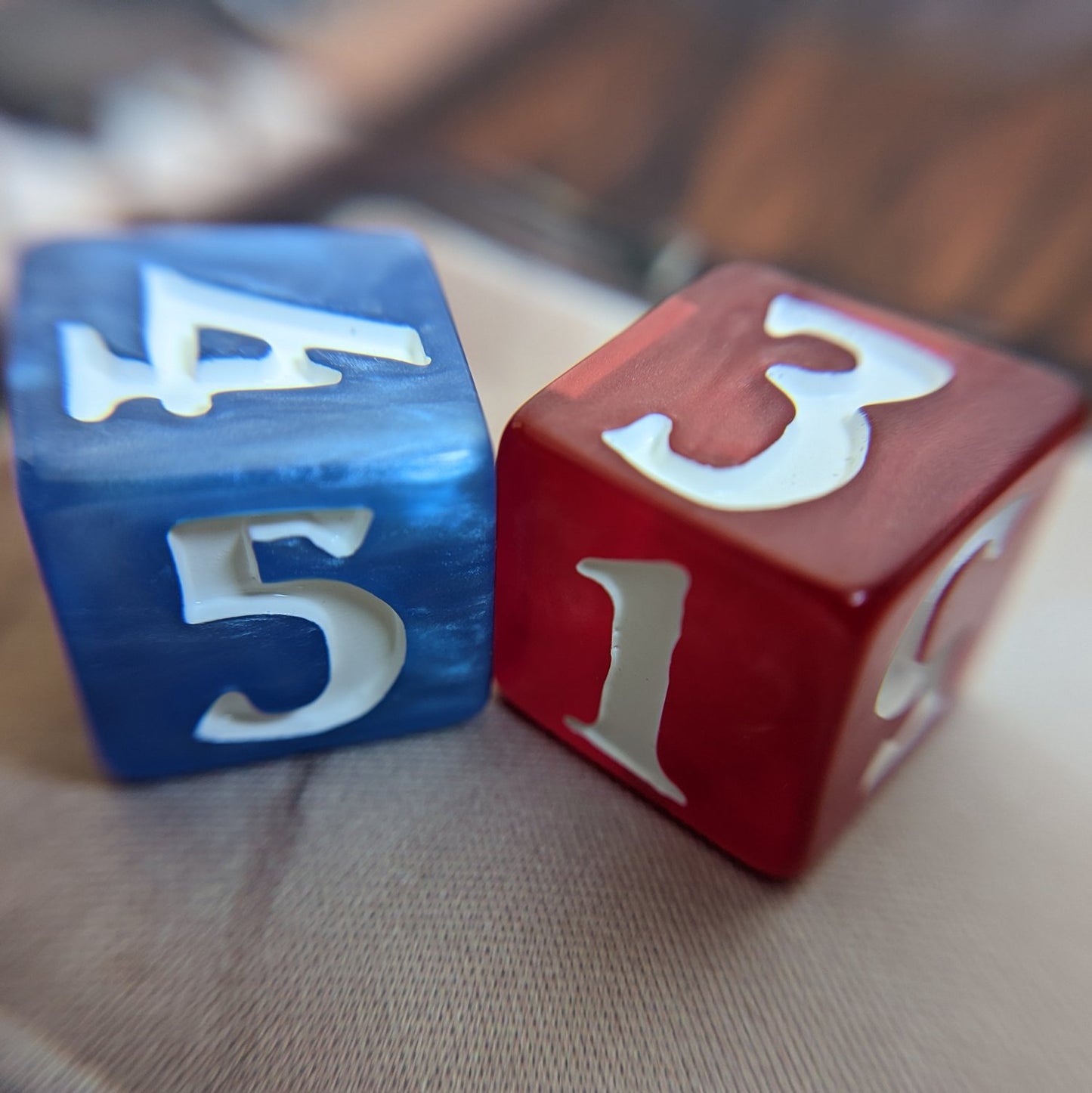Valeria: Card Kingdoms Red & Blue Dice