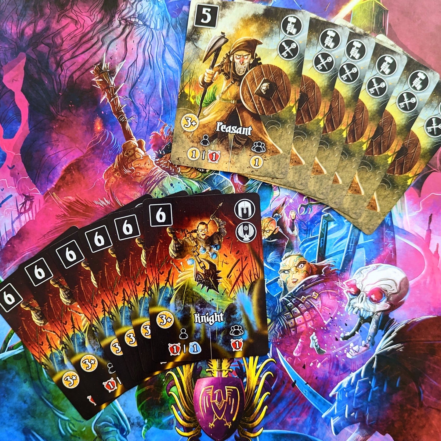 Valeria: Card Kingdoms Expansion Pack #04 Peasants & Knights