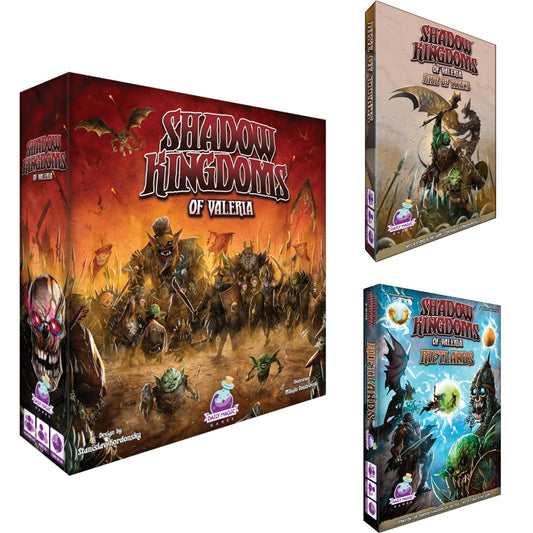 Shadow Kingdoms of Valeria – Complete Bundle (Core + Riftlands + Rise of Titans)