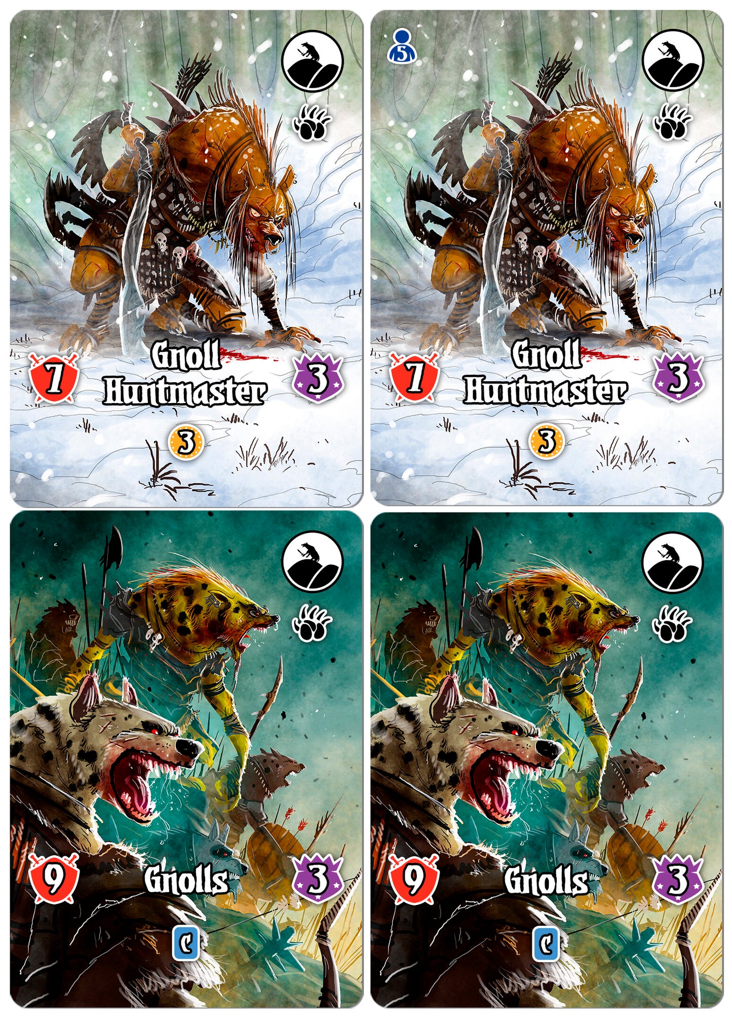 Valeria: Card Kingdoms Expansion Pack #08: Gnoll Monsters