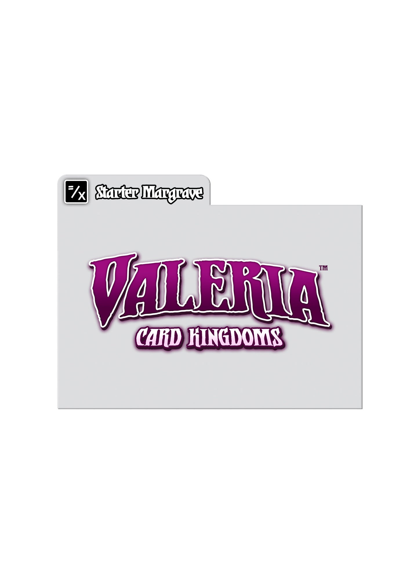 Valeria: Card Kingdoms Expansion Pack #09: Margrave Starters