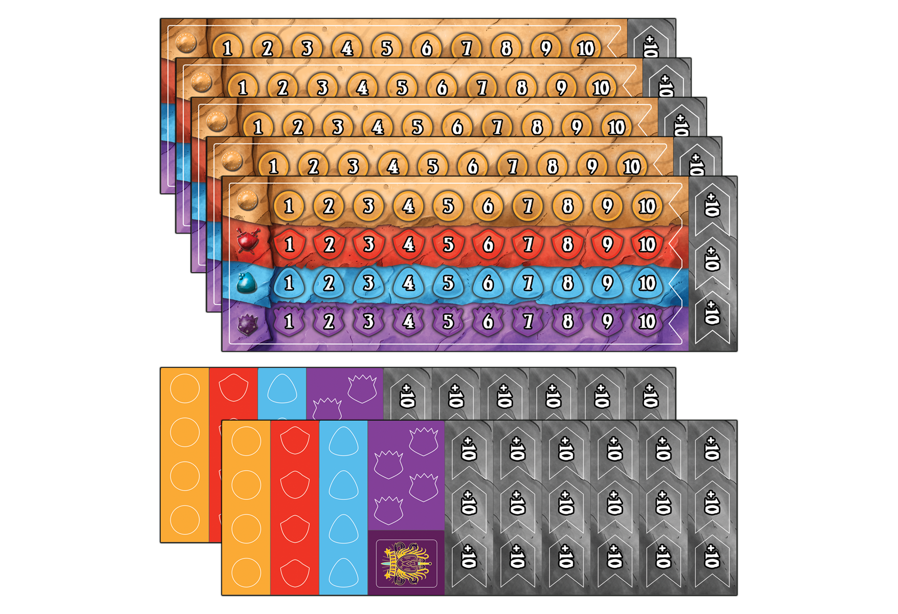 Daily Magic Games | Valeria: Card Kingdoms - Flames and Frost Exp | Board Game | Ages 14+ | 1-5 Players | 30-45 Minutes Playing Time : Buy Online at Best Price in KSA - Souq is now